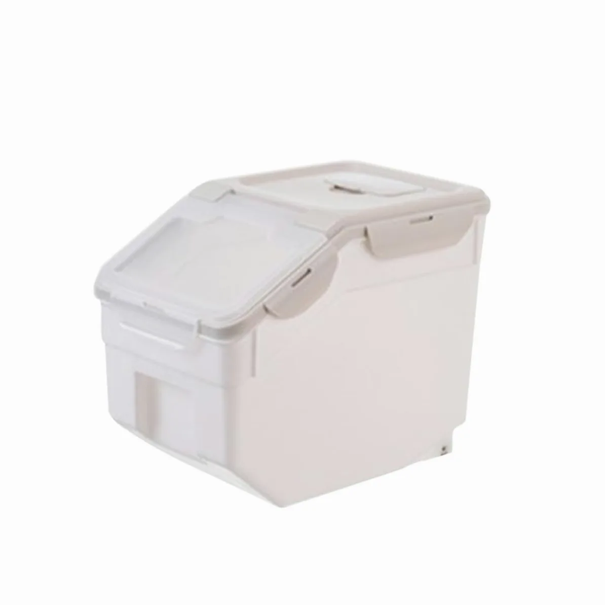 ibasenice 1pezzi Contenitore Per Per Animali Domestici Secchio Sigillante Realizzato in Plastica Pp Di Struttura Resistente e Salutare Per Alimenti Secchi Ecc Garantisce Conservazione Lunga