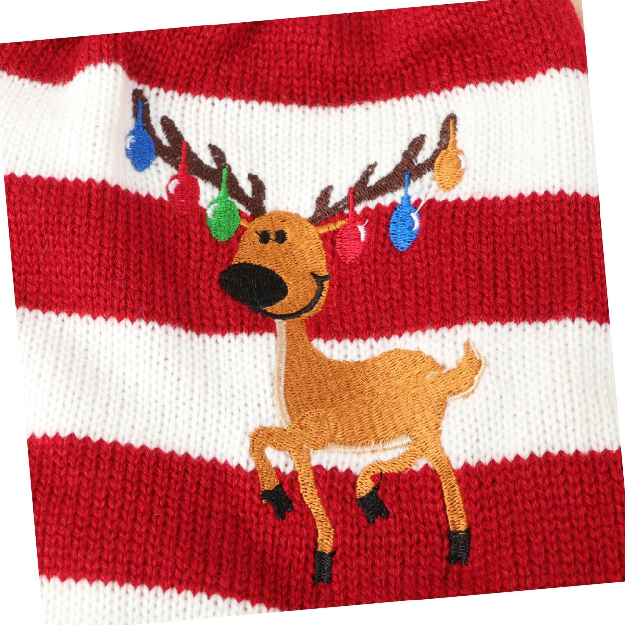 Mipcase 3 Pz Maglione per Cani Christmas Sweater Pullover Natalizio Maglioncini Cane Maglioni Cane Vestiti per Cani di Piccola Taglia Vestito Natalizio da Gatto Costumi per Cani Rosso
