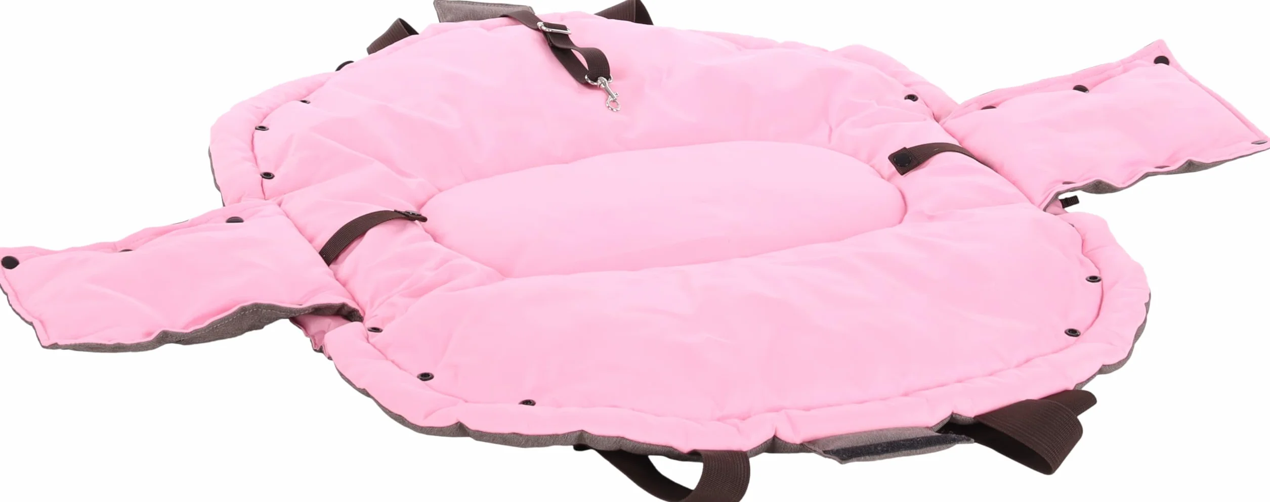 Trasportino per Cani – Gatti – Xenos – Borsa 2 in 1 in Poliestere, Utilizzabile Anche Come Coperta, con Spallacci e Tasca portaoggetti