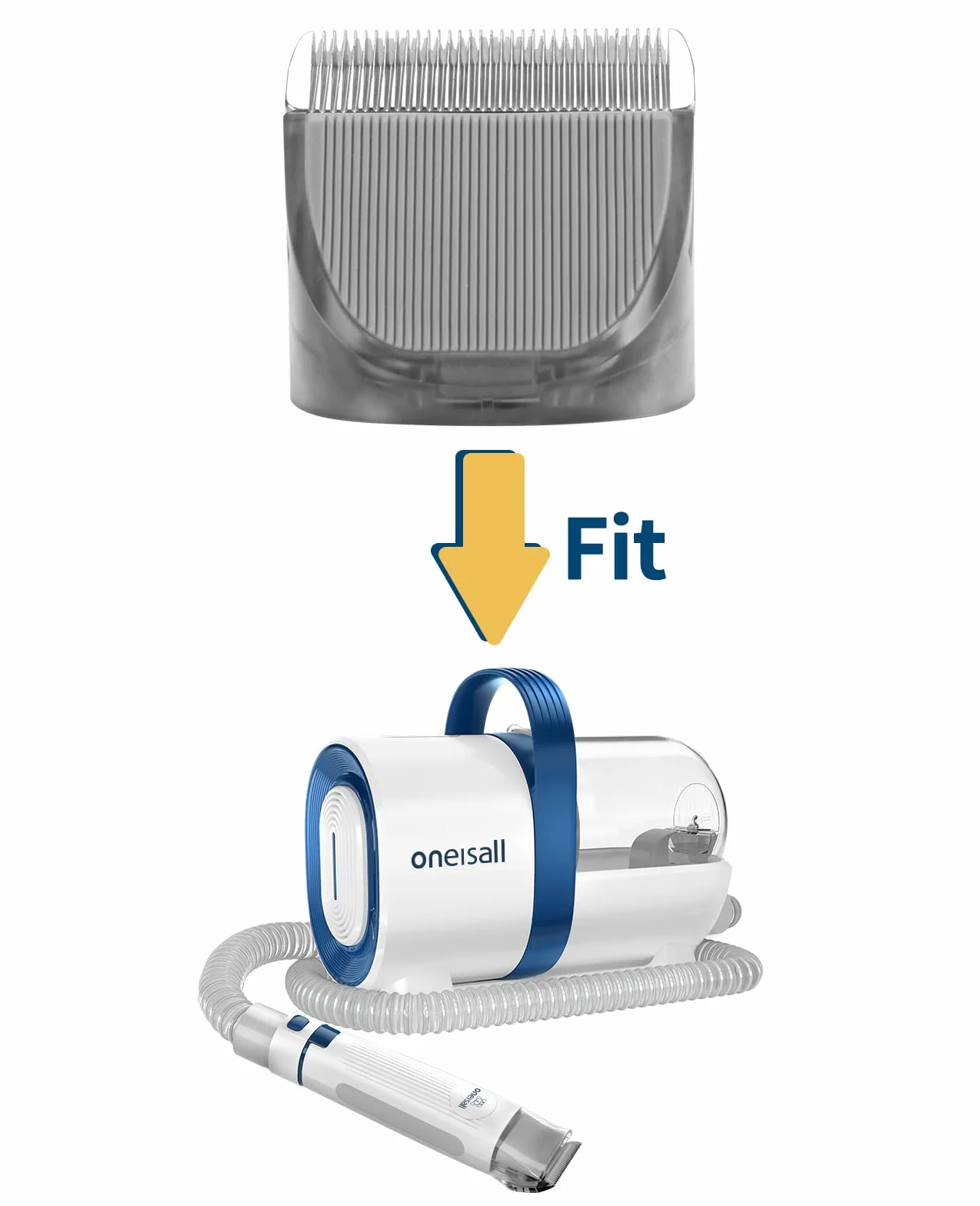 oneisall Lama tagliacapelli per kit aspirapolvere LM2 Pet