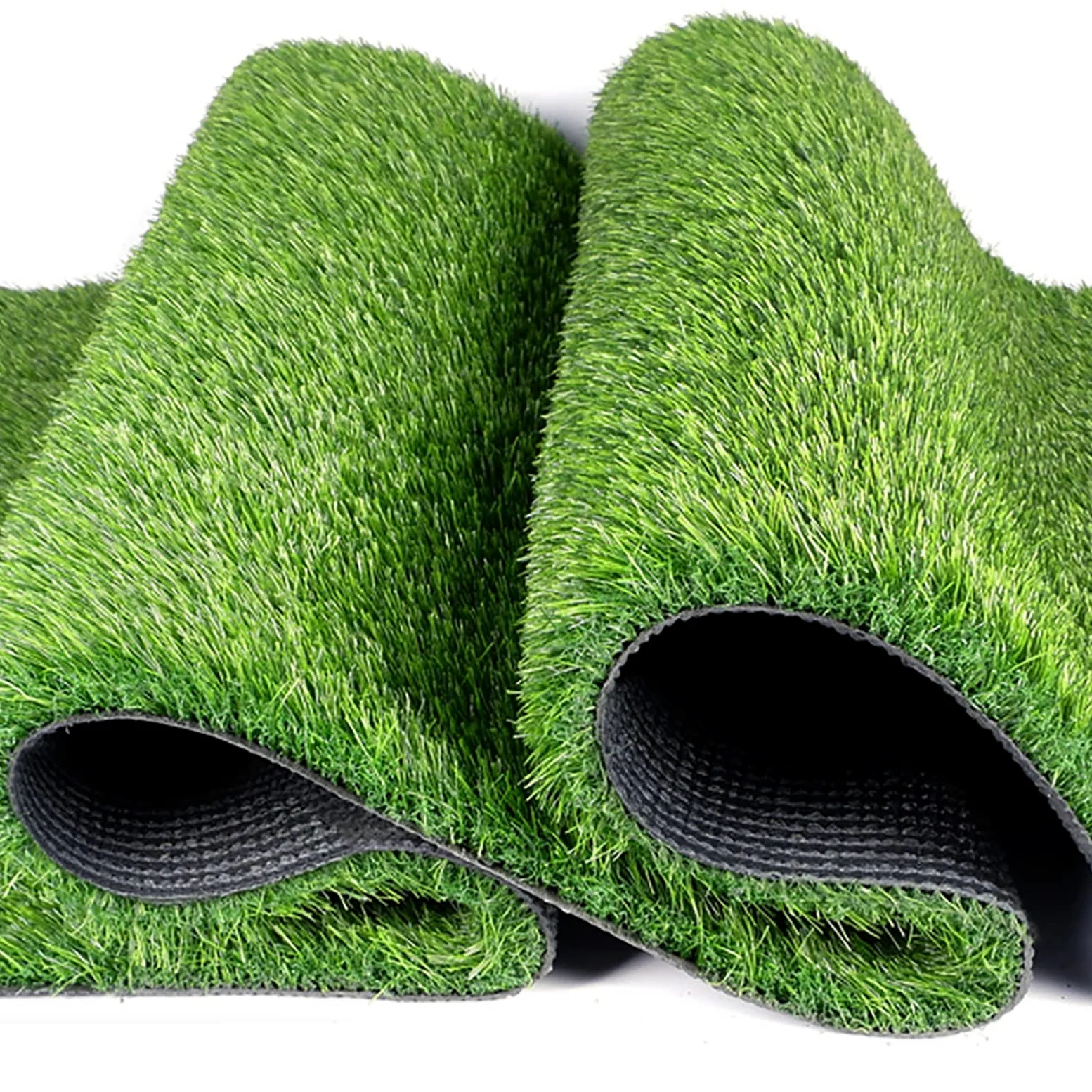 Tappeto in erba artificiale, tappeto sintetico per interni ed esterni, ideale per addestramento di animali domestici, patio, parco giochi, giardini e prati