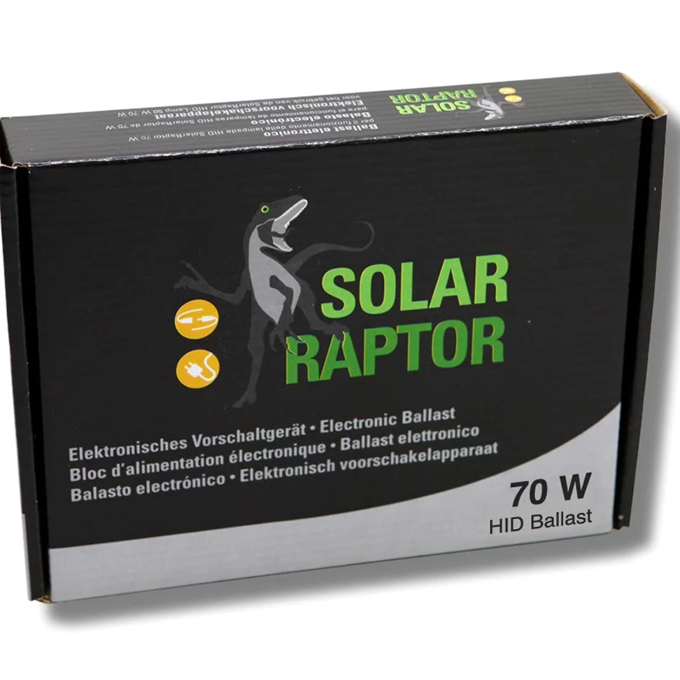 SolarRaptor - Alimentatore elettronico per lampade HID da 70 W, Alimentatore per faretti HID Fino a 70 W