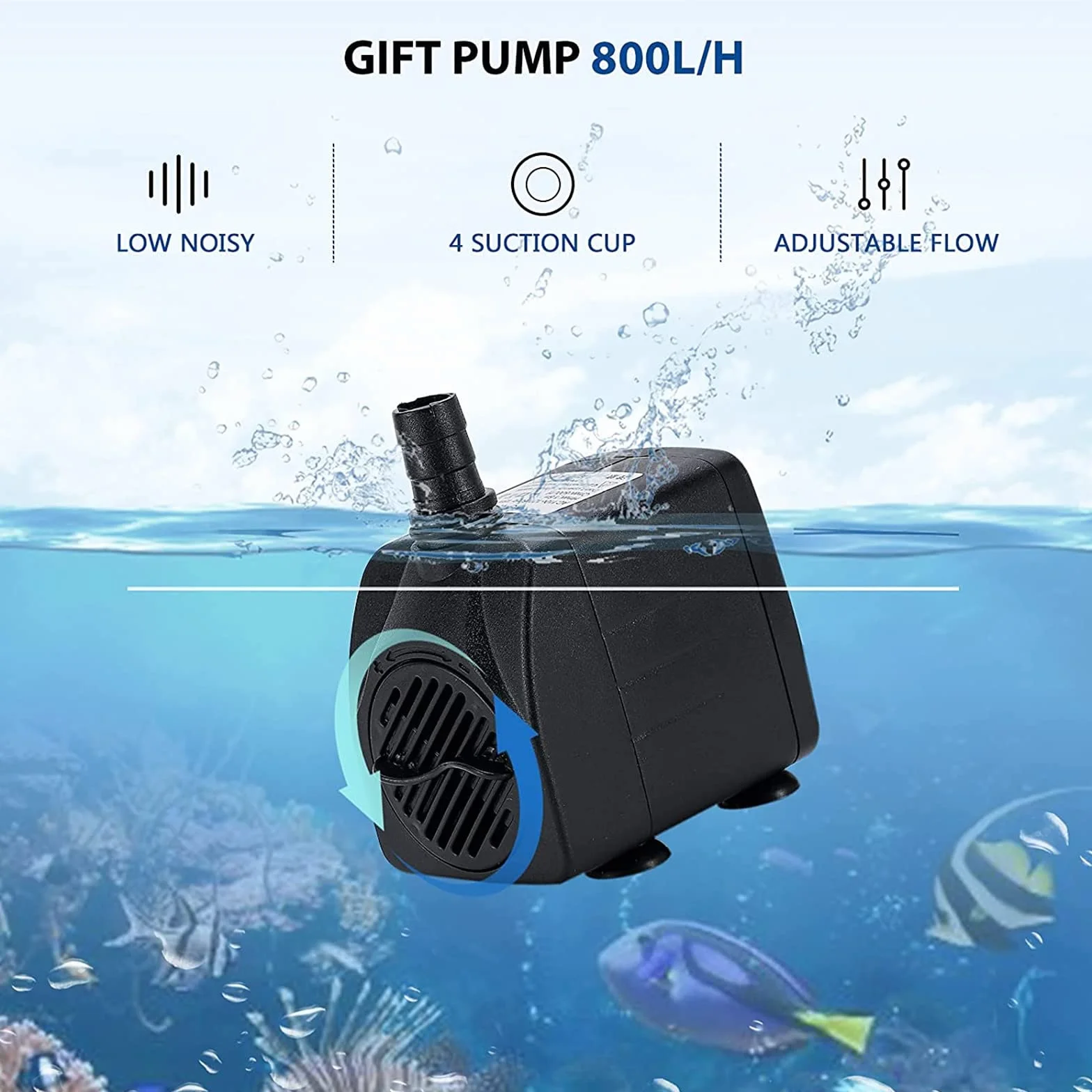 BAOSHISHAN Acquario refrigeratore d'acqua refrigeratore 300l refrigeratore bonus pompa kit serbatoio di pesce refrigeratore per acqua dolce/salata erbacce meduse corallo