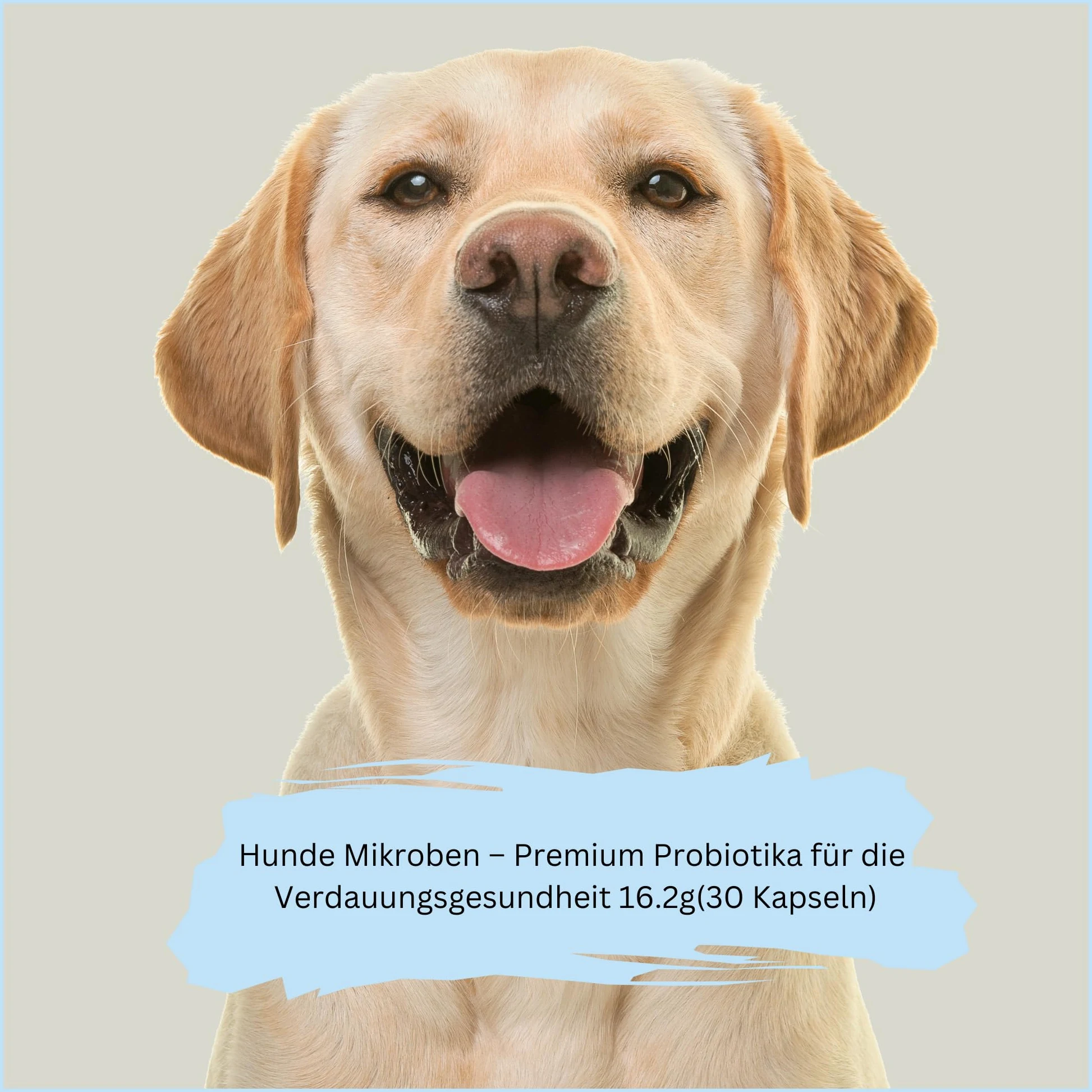 Microbi per cani – probiotici premium per la salute digestiva (30 capsule)