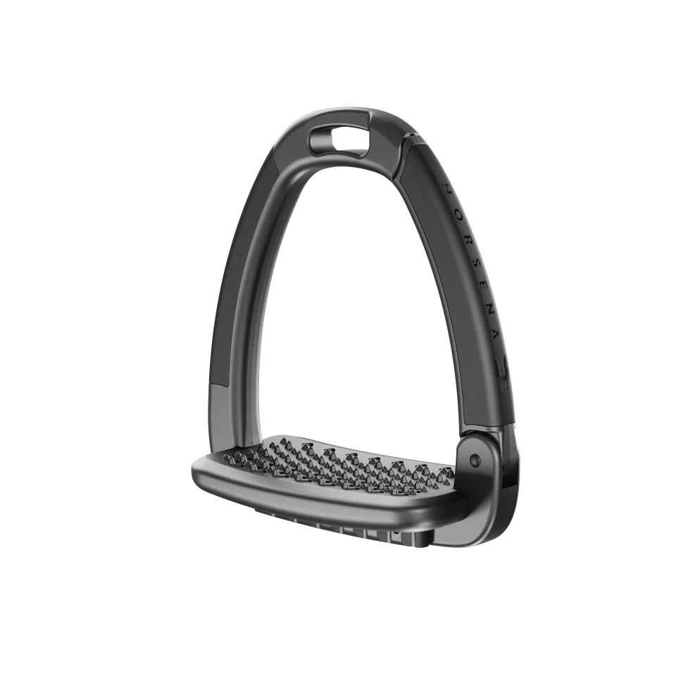 Staffa di ricambio con copertura laterale doppia, colore nero, 120 mm