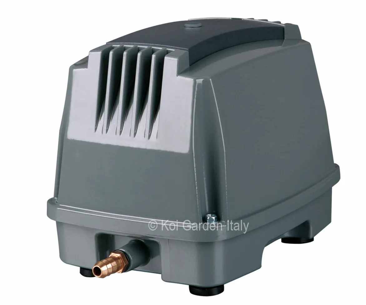 Hailea Pompa ad Aria, ossigenatore per Acquario e laghetto HAP120, Fino a 7200 l/h, Pompa a Membrane