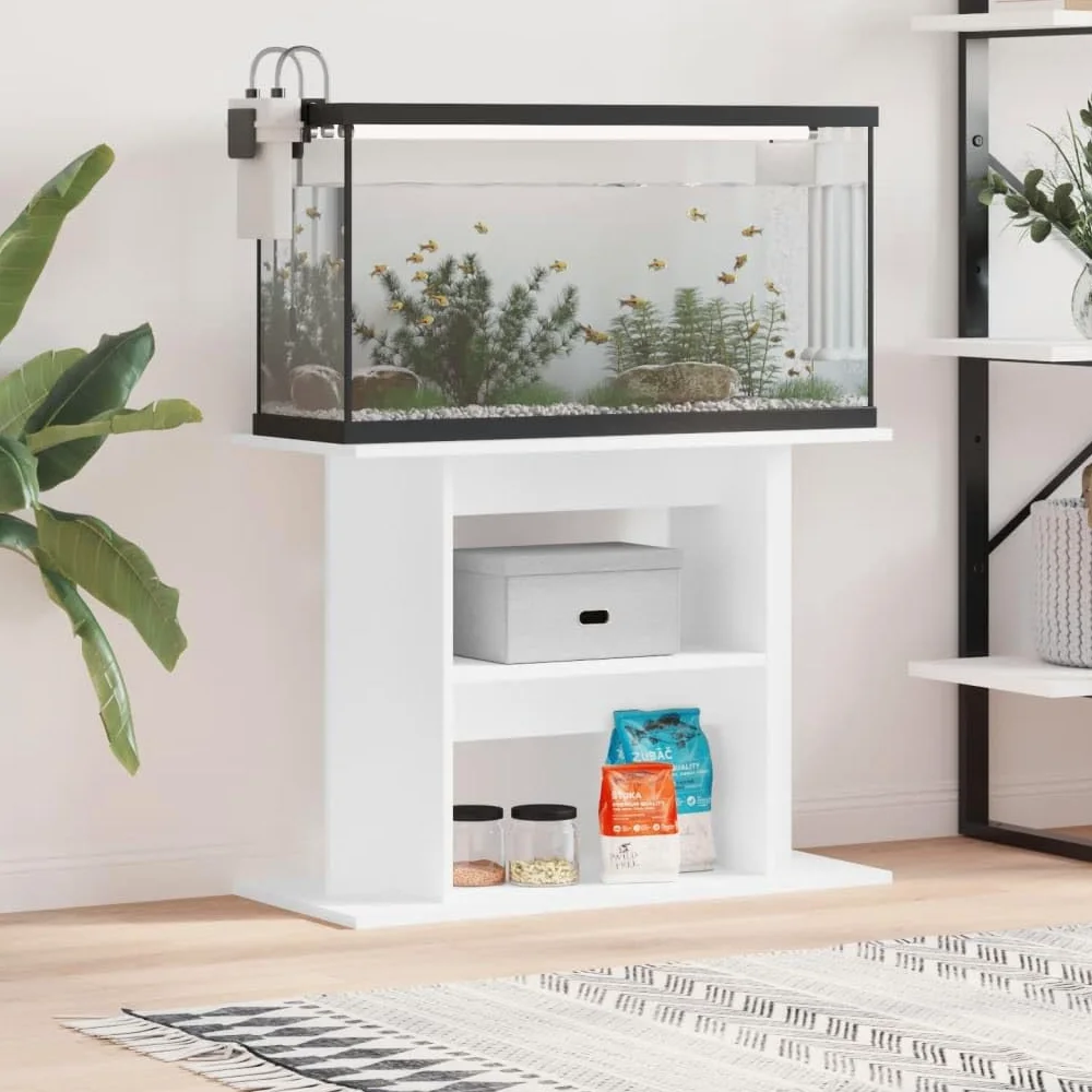 Homgoday Supporto mobiletto base tavolo armadio per acquario 80 x 35 x 60 cm