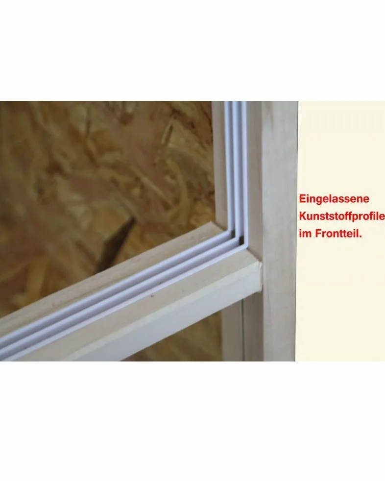 Terrario in OSB, terrario in legno 150 x 60 x 60 cm con ventilazione laterale