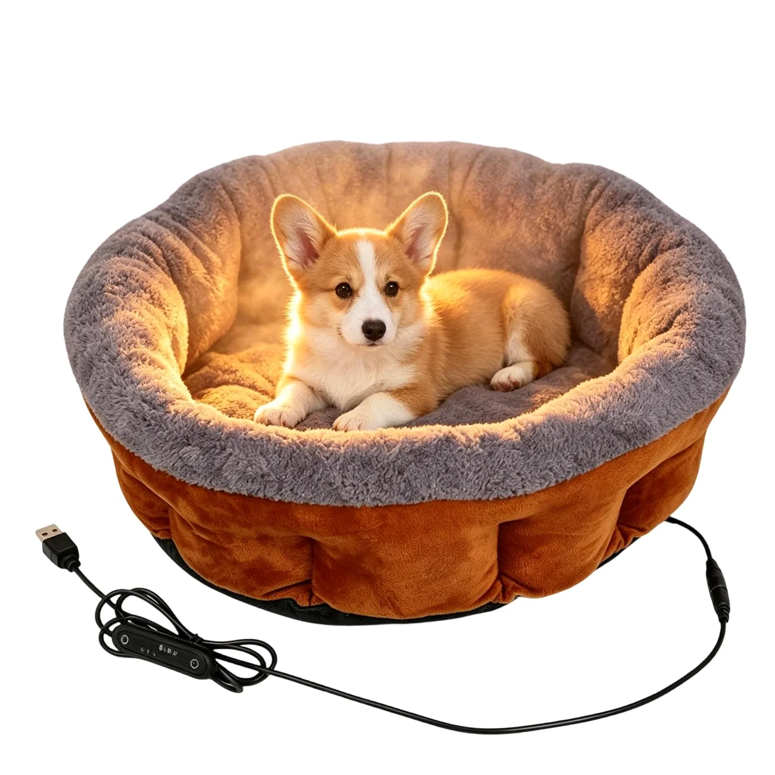 Cuccia riscaldata per gatti con temperatura regolabile, rimovibile e lavabile | Cuccia riscaldata per gatti, cuccioli, cani, casa, soggiorno, camera da letto