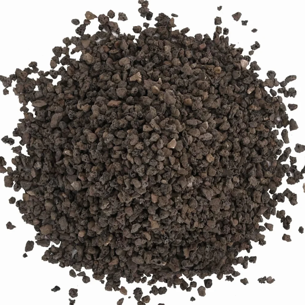 Ciottoli di basalto, 25 kg, nero, 5-8 mm, substrato decorativo per acquari, piante acquatiche, substrato per acqua dolce e acqua di mare