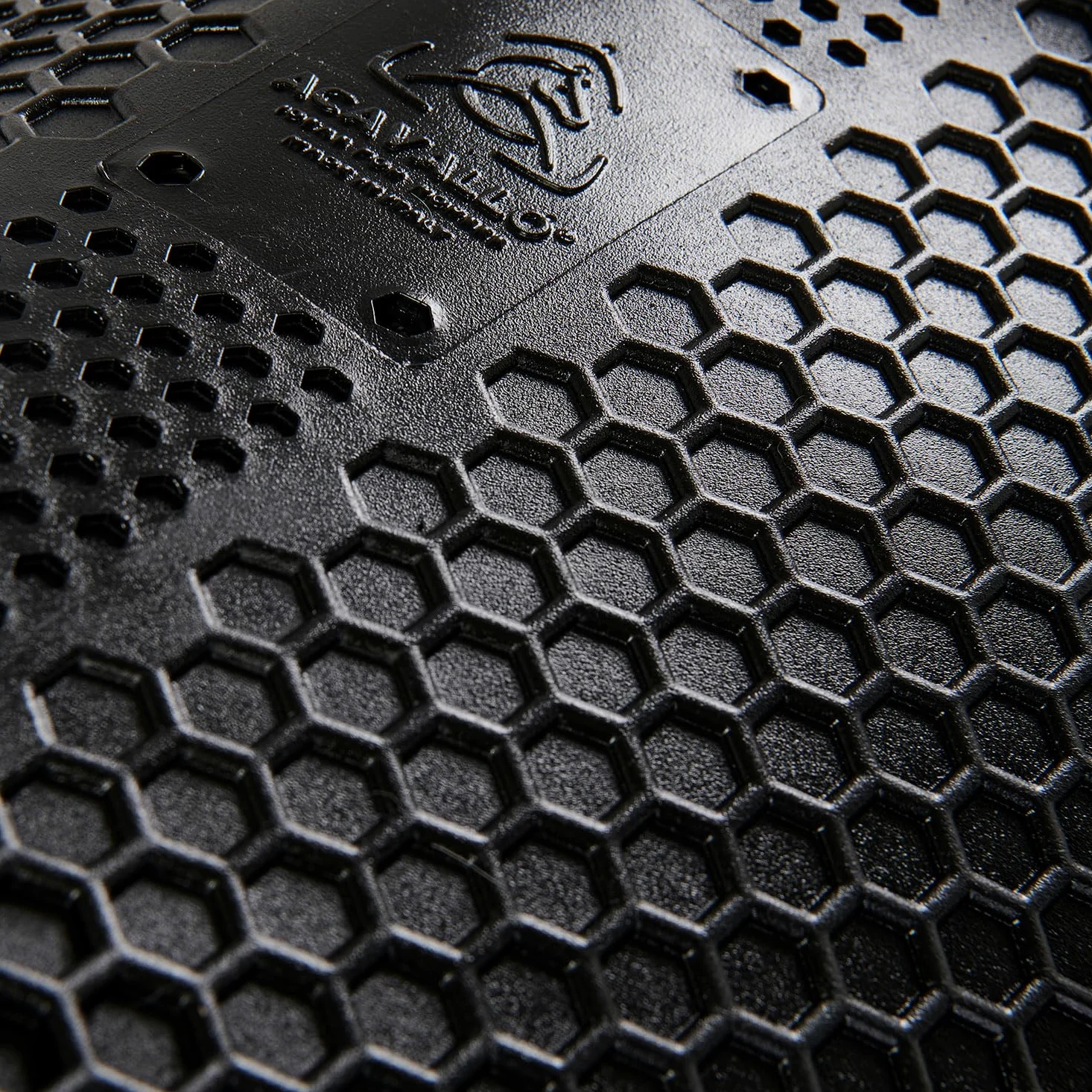 ACAVALLO SALVAGARRESE FREE HEXA GEL 1/2 PAD E ALZATA ANTERIORE CON MICROPILE CAVALLO EQUITAZIONE ALZAPALETTA (NERO)
