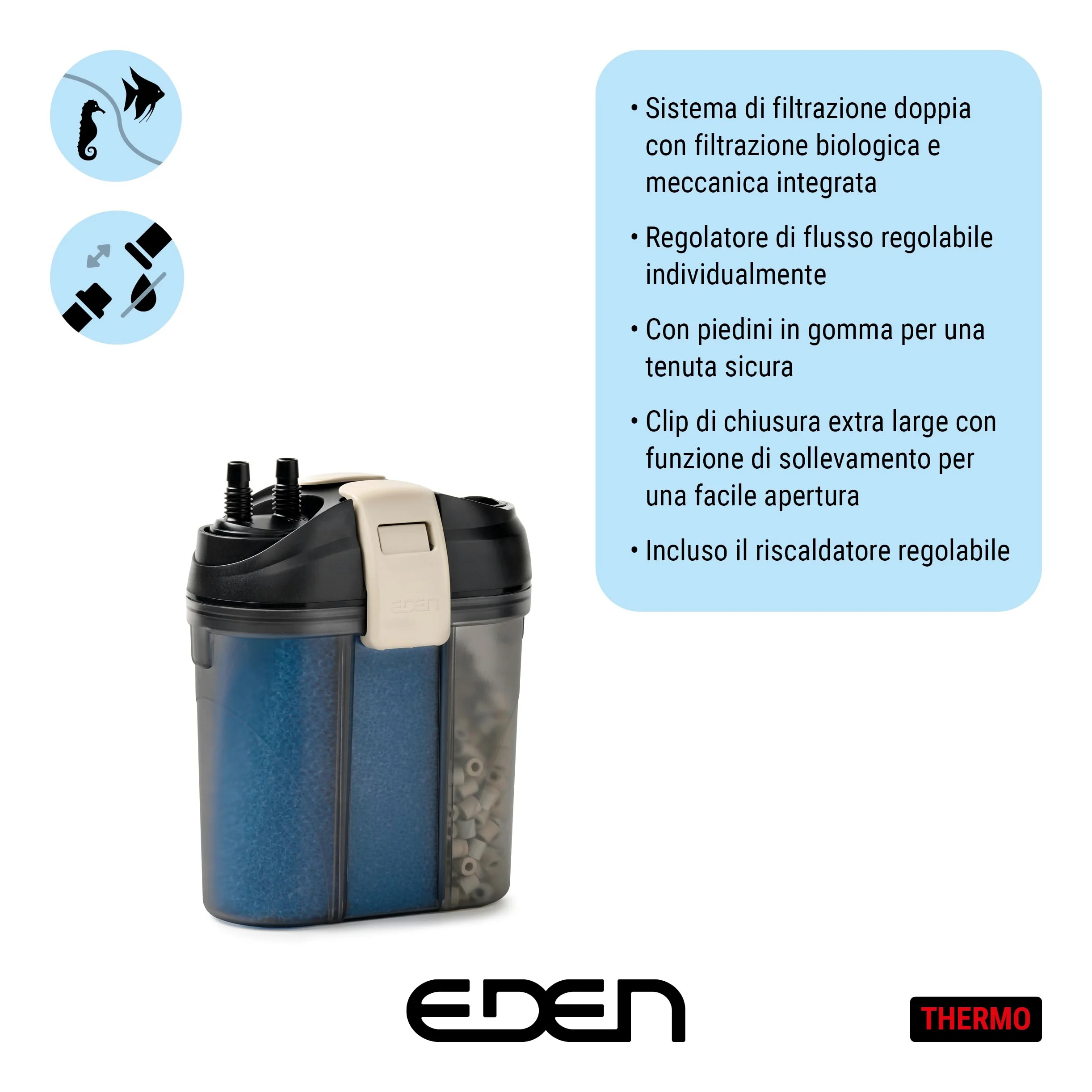 EDEN FET 100 Filtro esterno