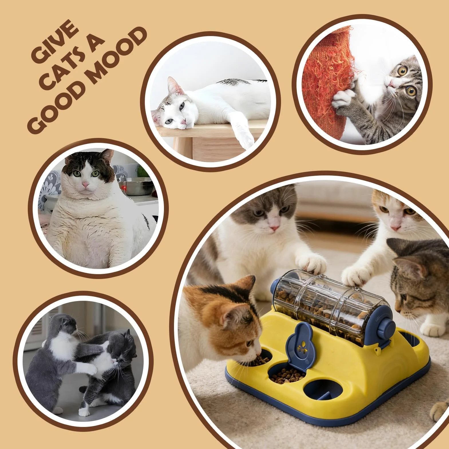 Puzzle per Cani Giochi Mentali Divertenti A | Giochi per Cani per Tenerli Occupati Per Stimolazione Mentale e Addestramento per Cuccioli Gatti e Animali Piccoli e