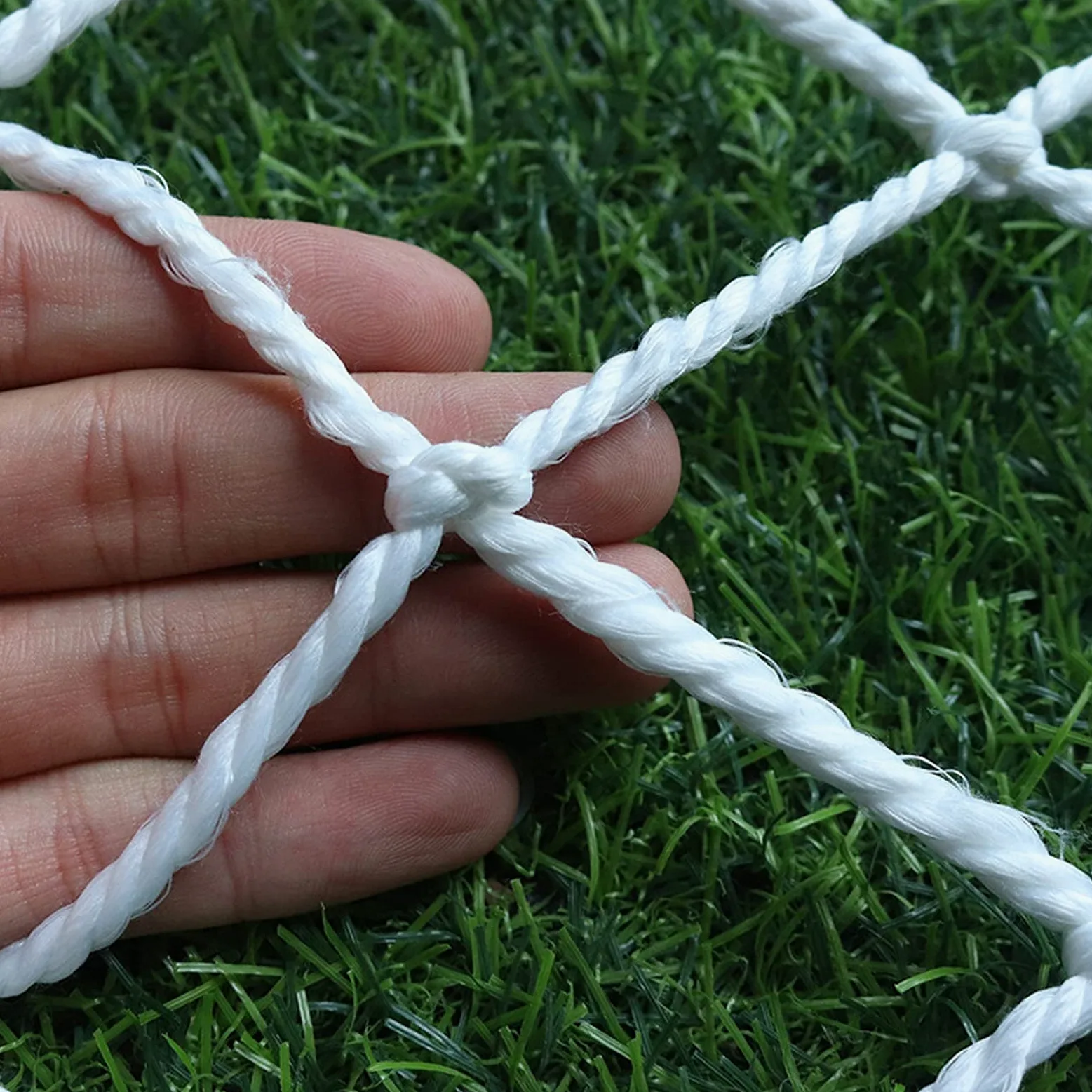 Rete da carico a Ragno Bianco per Uso automobilistico | Rete Intrecciata Resistente per Bambini e Adulti | Recinzioni protettive per Interni ed Esterni | Corda Versatile per reti da Giardino