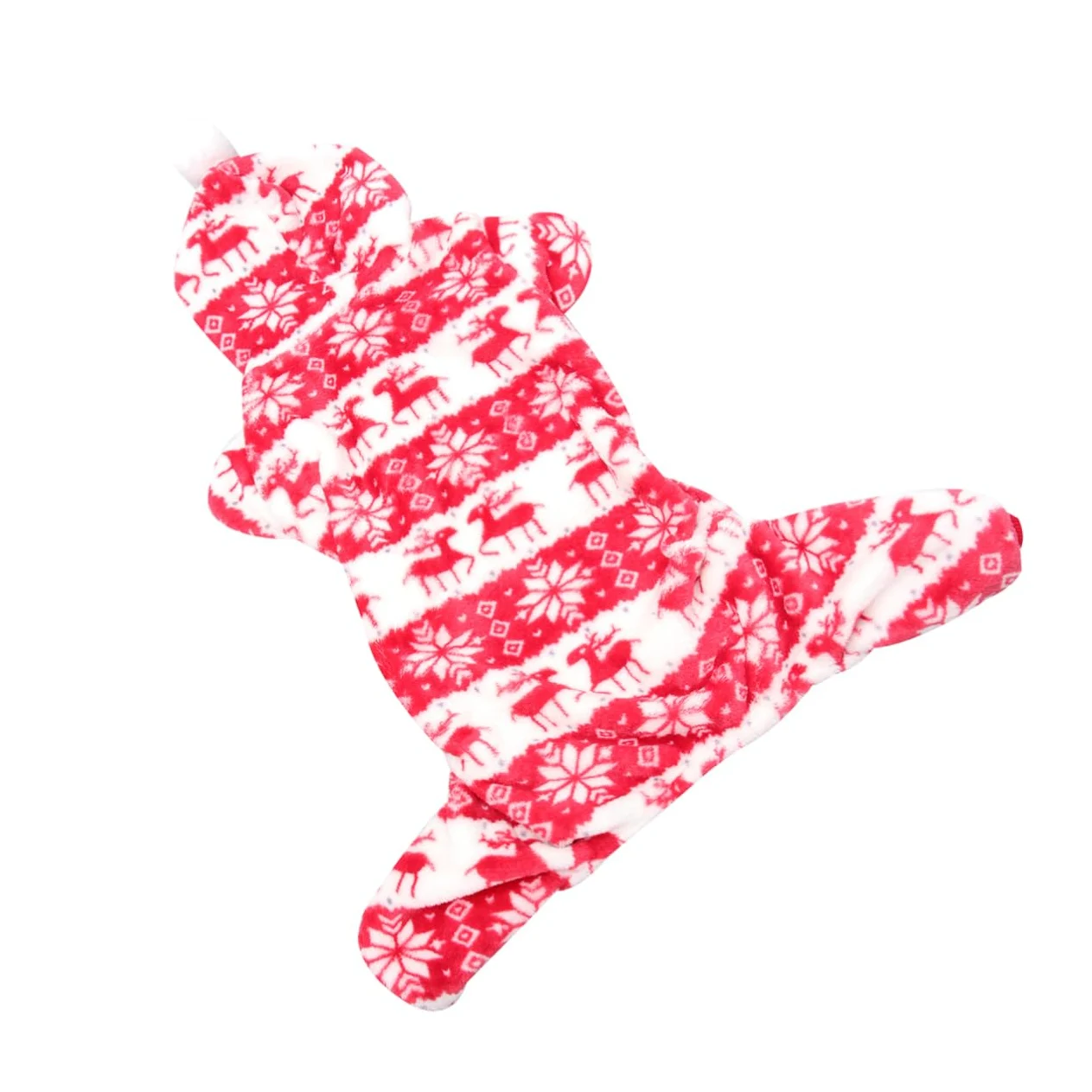 HMJGDHX 3 Pezzi Elegante Costume Invernale per Cani Caldo Natale a Quattro Zampe Vestiti per Cani Costume da Festa per Animali Domestici XS