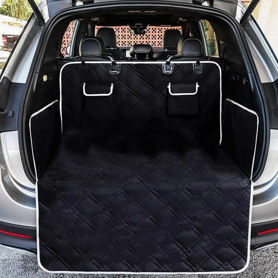 Telo Auto per Cani per Land Rover Discovery Sport L550 (7seats) 2016 2017 2018,Antiscivolo AntiGraffio Cani Tappetino Bagagliaio Cane Fodere Sedili