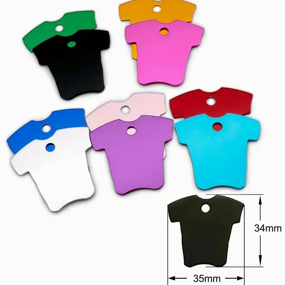 100 PZ Etichette Identificative Vuote Per Animali Domestici Etichette Fai Da Te Con Incisione Per Cani E Gatti Pendenti Con Etichette Identificative Per Animali Personalizzate In Alluminio Etic