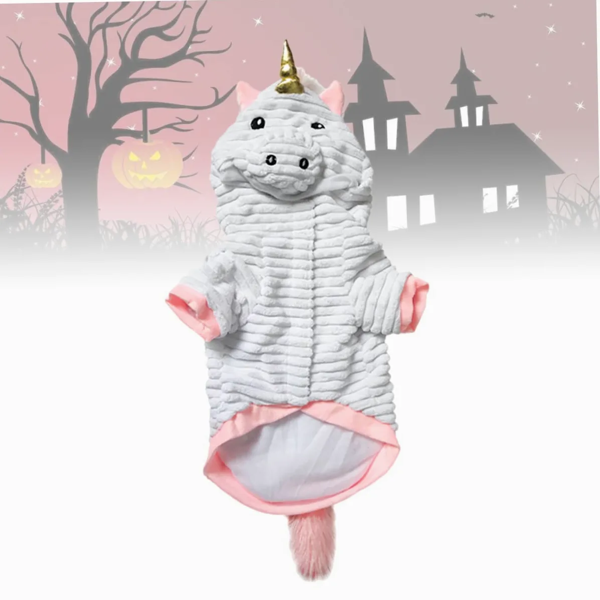 BESPORTBLE 2 Pz vestiti festa per animali domestici pigiama para costumi ragazzo costume cane halloween costume per cane halloween abbigliamento panno per cani festa vestiti per cani