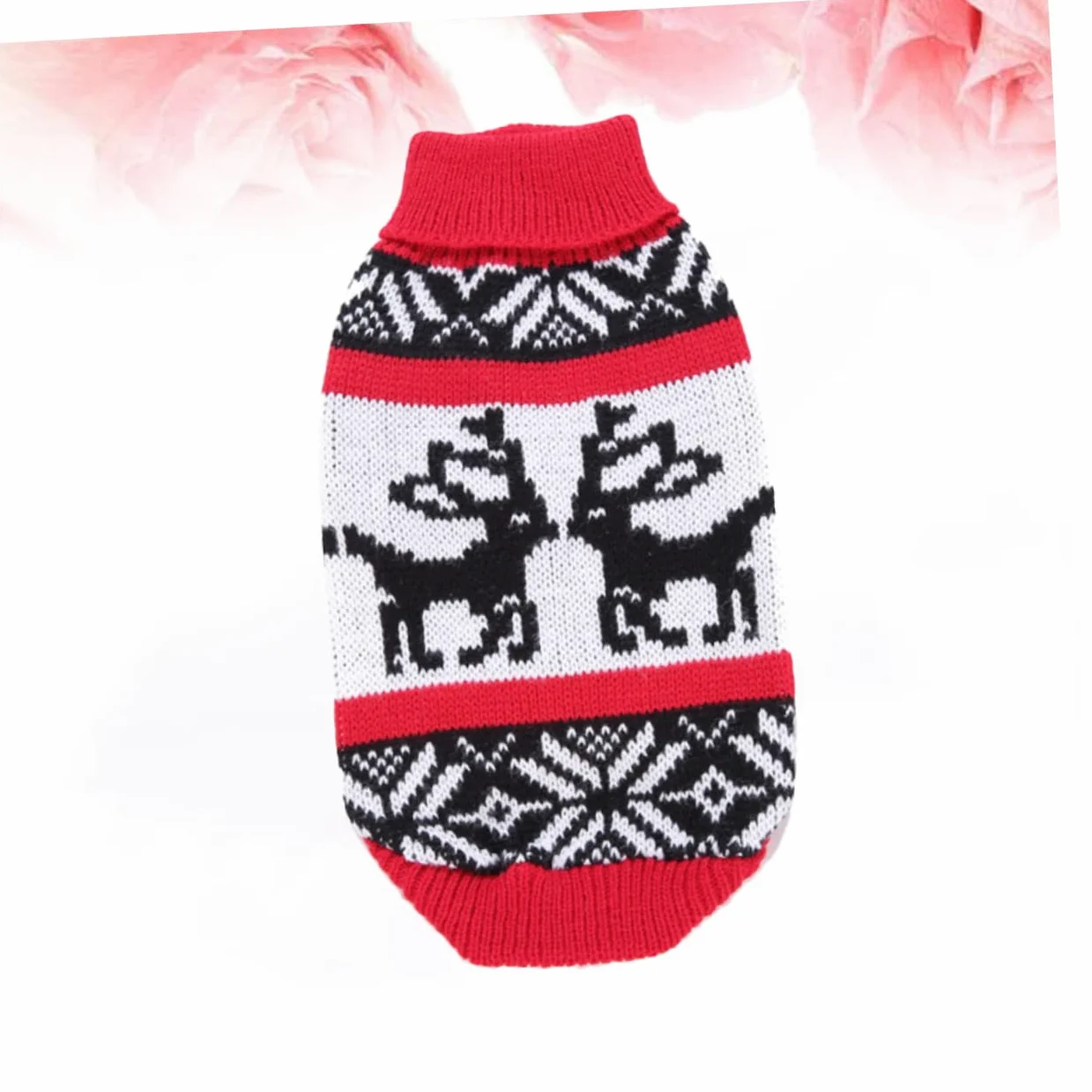 SUPVOX 3 Pezzi Maglione A Collo Alto per Animali Domestici Vestiti per Cuccioli di Natale Maglione per Animali Domestici Maglione Lavorato A Maglia per Animali Domestici Abbigliamento