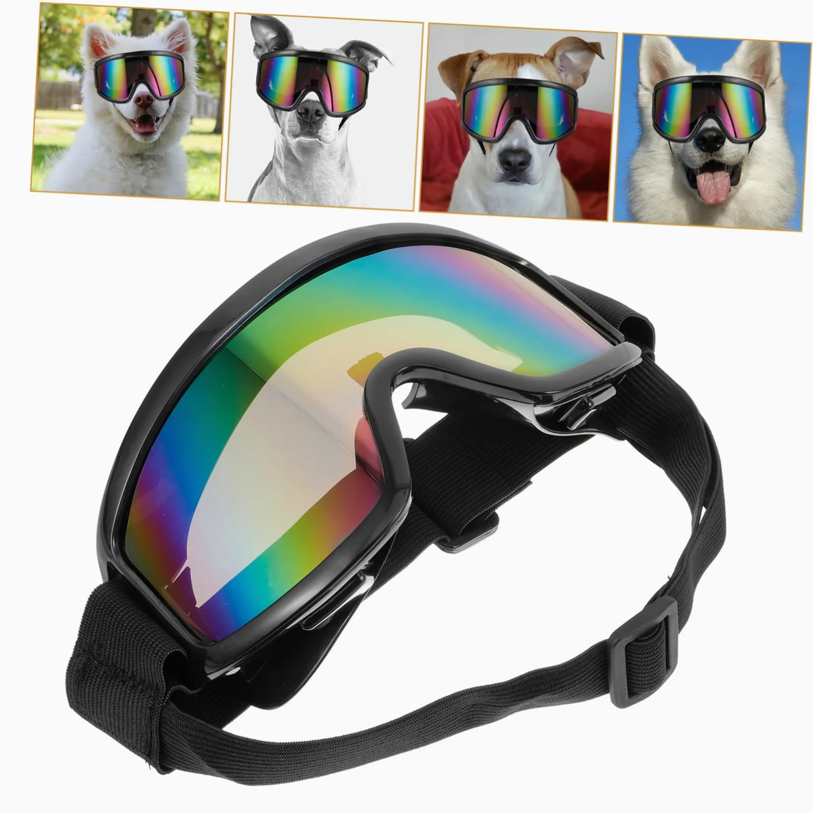SUPVOX 5 Pezzi Occhiali Da Sole Per Animali Domestici Occhiali Di Protezione Animali Domestici Forniture Per Animali Da Sole Per Cani