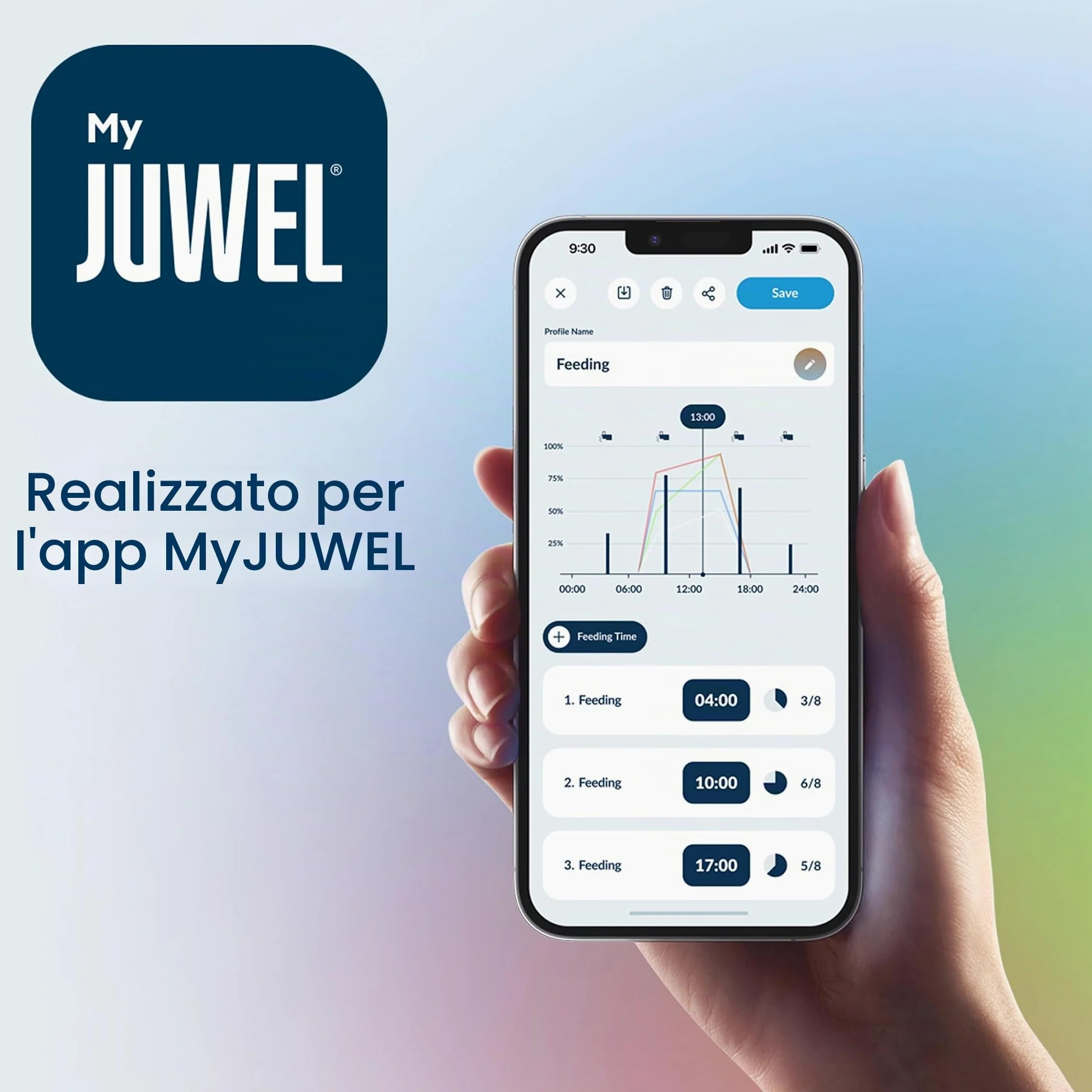 Juwel Aquarium - HeliaLux AppControl – per Controllare l'unità di Illuminazione HeliaLux Spectrum Tramite l'app MyJUWEL