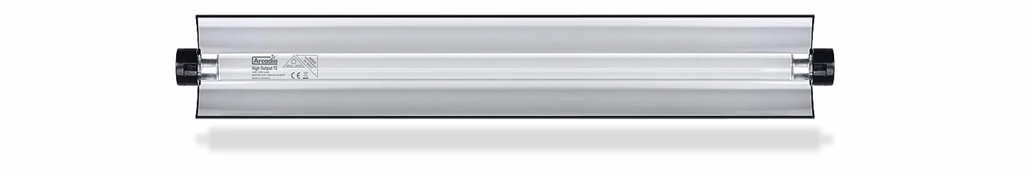 Arcadia Pro T5 UV-B - Kit di illuminazione per terrario, fluorescente, UV-B, 1 unità, 24 Watt