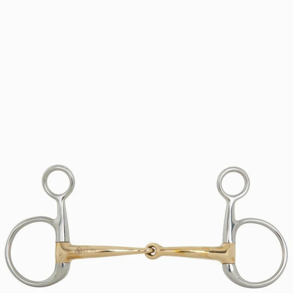 BR Baucher-Trense semplice rottura Soft Contact 14 mm Cheeks 110 mm – Taglia 12,5
