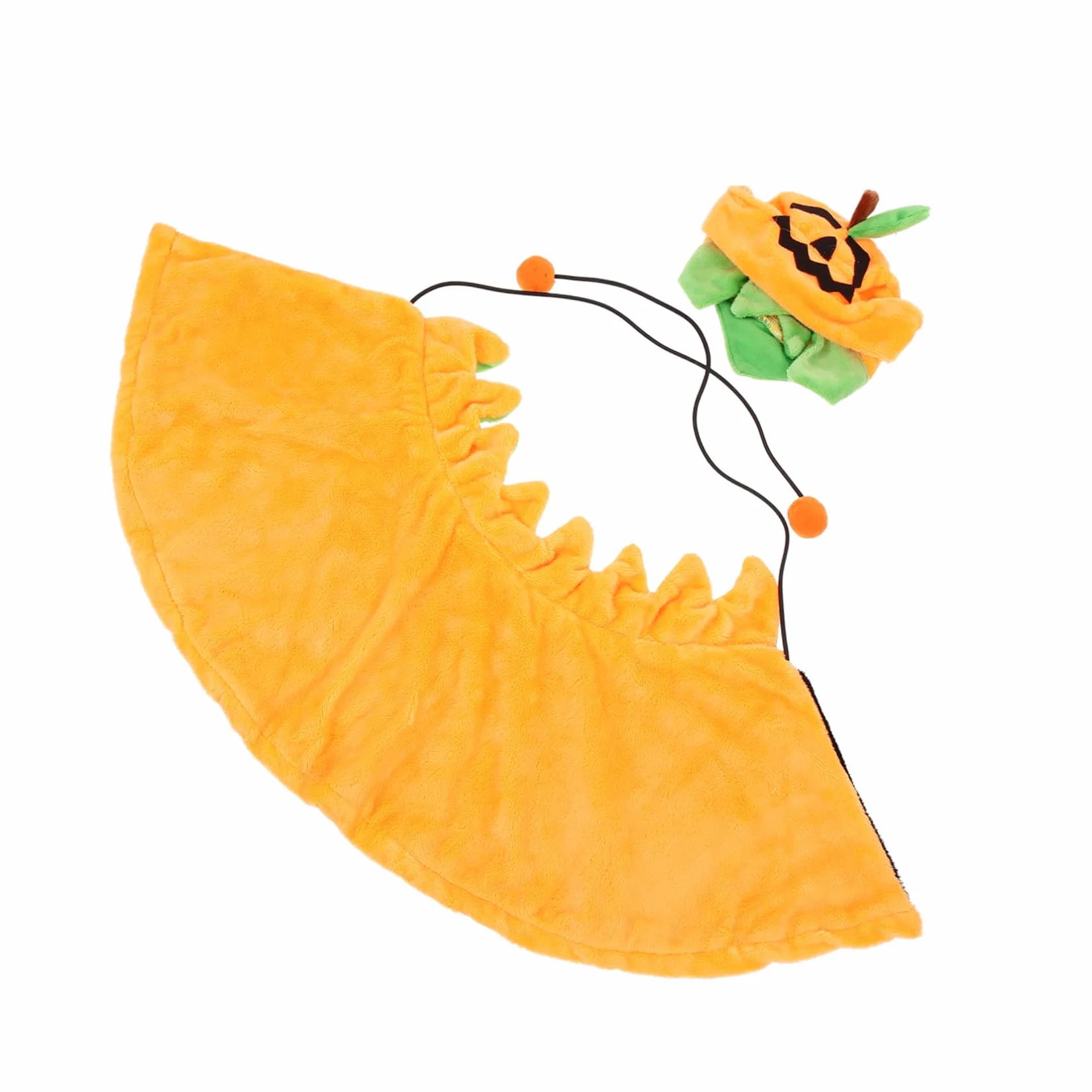 SUPVOX 3 Set Mantello Per Animali Domestici Abbigliamento Per Cani Di Halloween Costume Da Cucciolo Di Zucca Criniera Di Cane Costume Cosplay Per Animali Domestici Prop Peluche