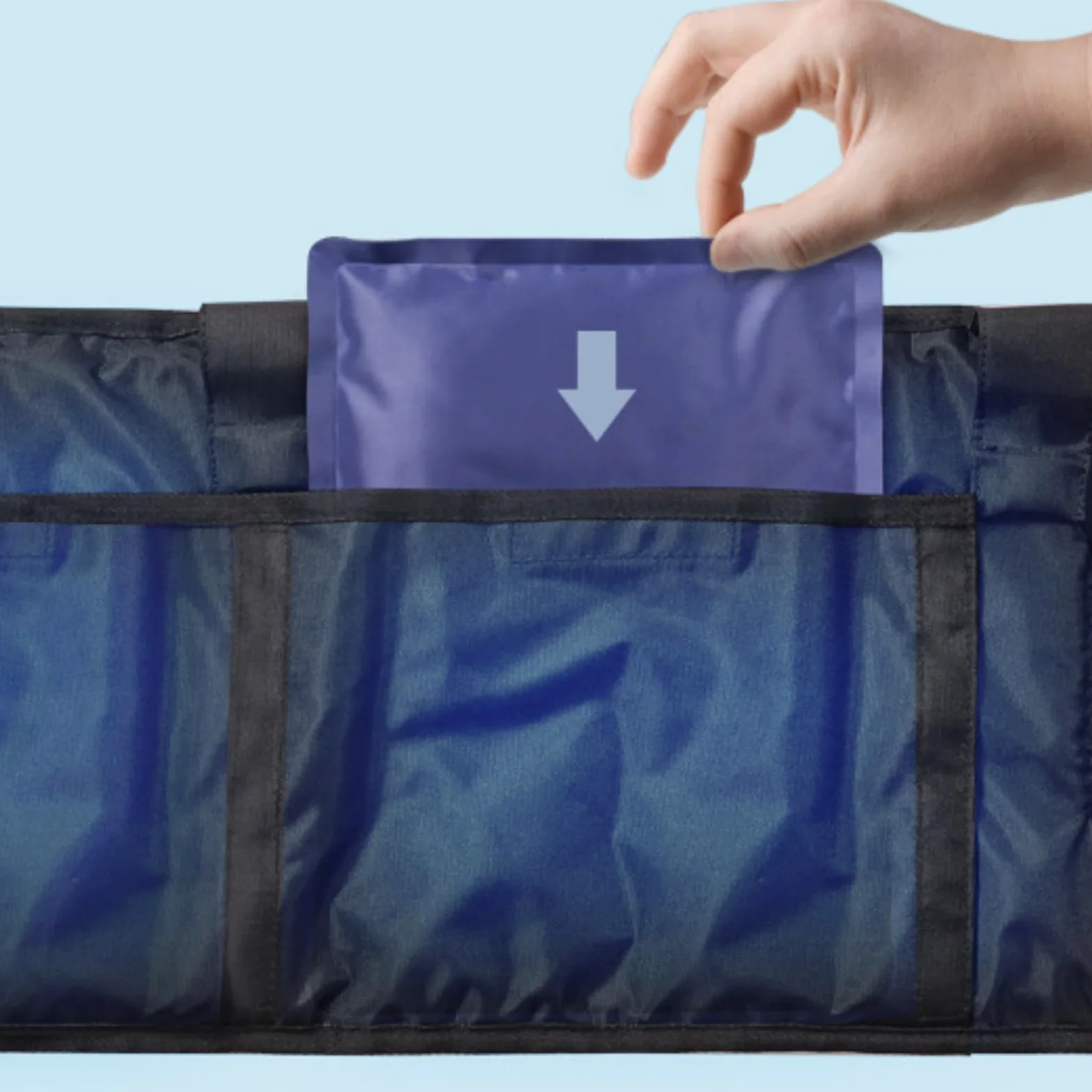 Baoblaze Cooling Resting Pad Tappetino Rinfrescante Materassino Cuscino Flusso d'Aria Guidato Traspirante Alimentata Usb Fresca Nel Trasportino Adatto a per, Nero, style to 4