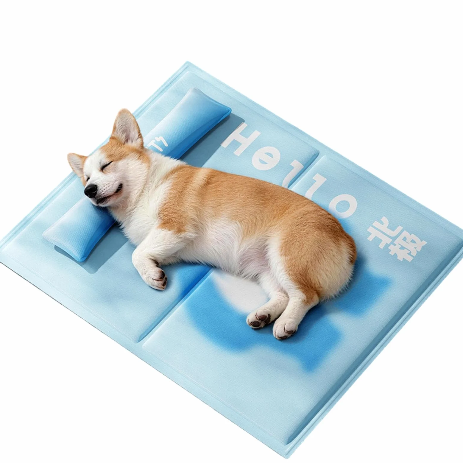Tappetino refrigerante per cani, resistente ai , facile da pulire, tappetino rinfrescante estivo per cani, per l'estate, per esterni, interni, auto, campeggio, camper, spiaggia,