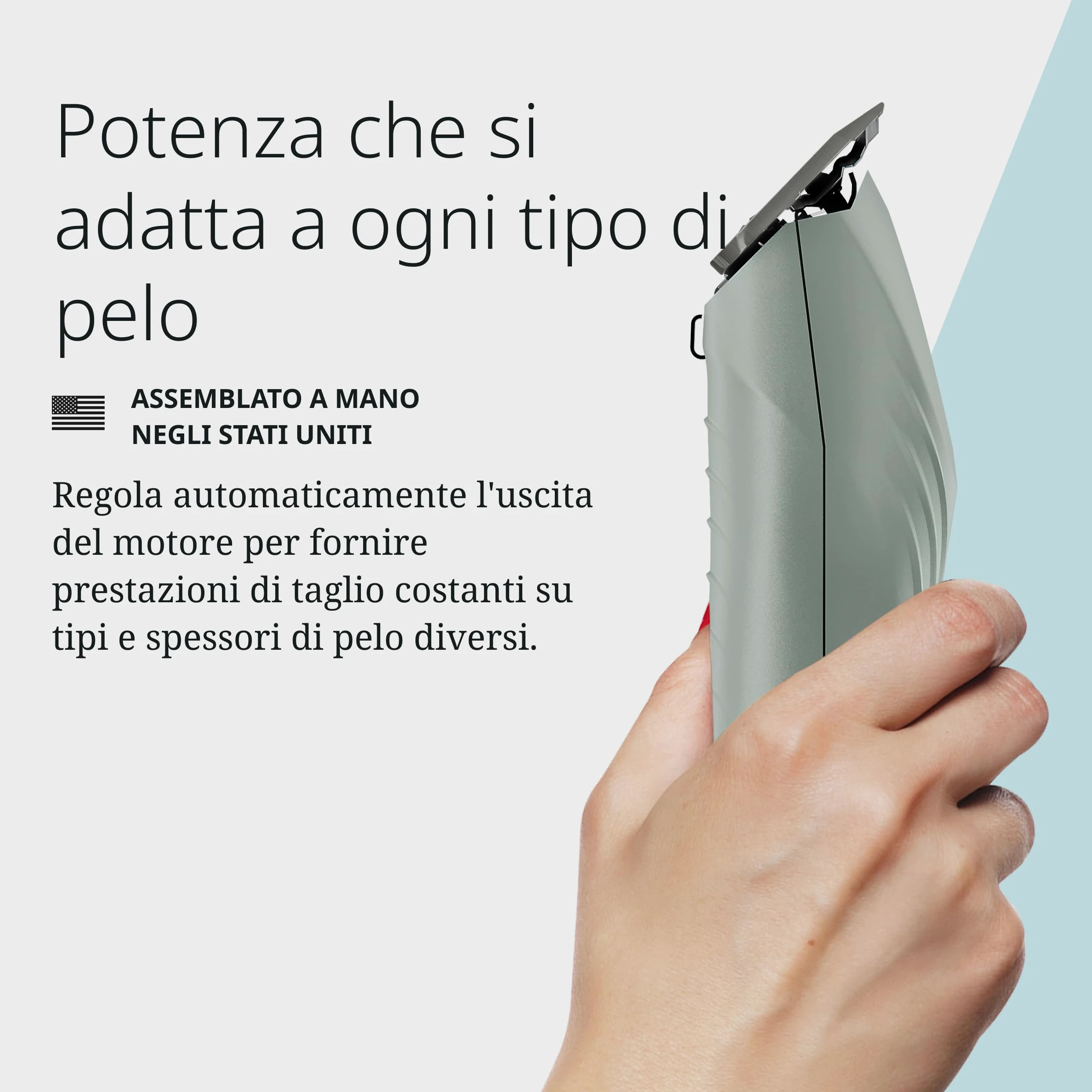 Wahl KMC+ Tosatrice per Animali – Motore Brushless Silenzioso, Impugnatura Testurizzata per Maggiore Comfort, Due Velocità, Utilizzo con Filo o Senza Filo, Autonomia Fino a 120 Minuti